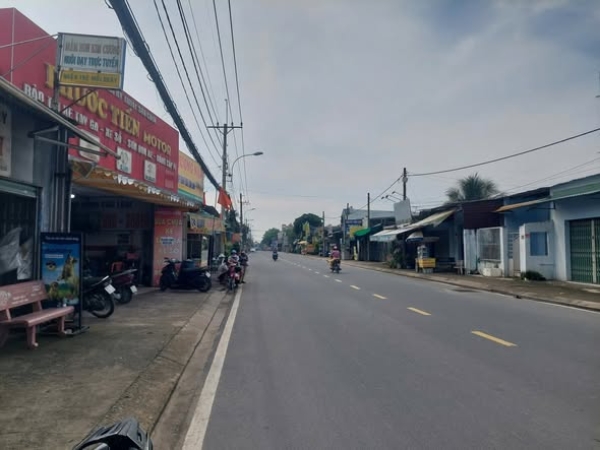 BÁN ĐẤT MẶT TIỀN TỈNH LỘ 15 – NGAY CHỢ SÁNG, NHÀ THỜ TÂN THẠNH ĐÔNG