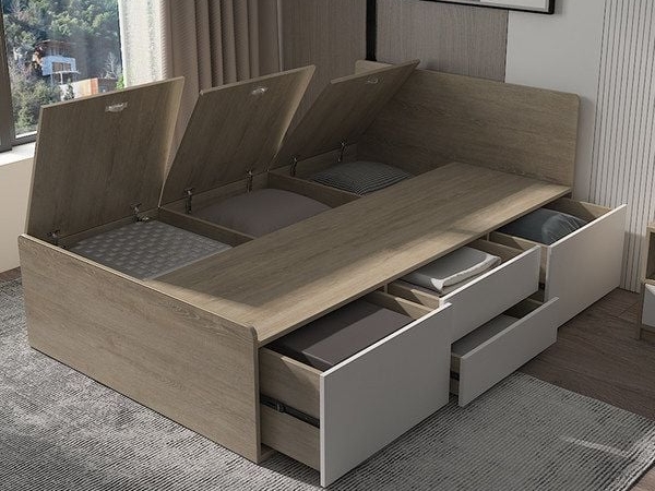 Giường Ngủ Có Hộc Kéo GN-115