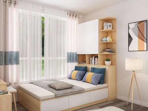 Giường Ngủ Thông Minh Kết Hợp Tủ Đồ GN-T111