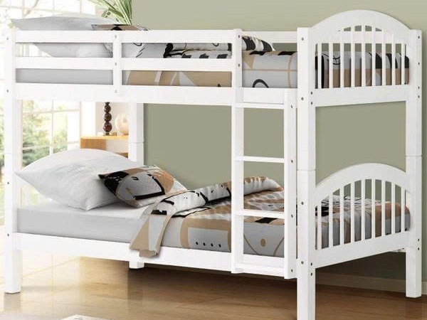 Giường Tầng Gỗ Tự Nhiên Uni (1m-1m)