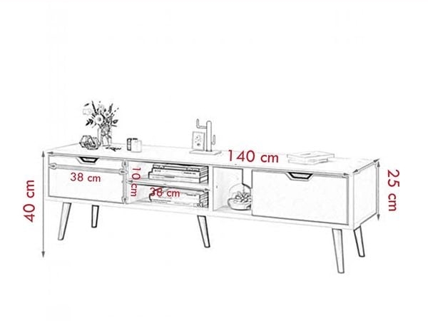 Kệ Để Tivi Hiện Đại TOBOE-TV33