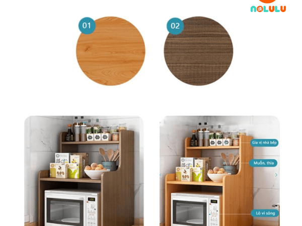 Kệ đựng đồ Mini đa năng để bàn Nolulu - KD001