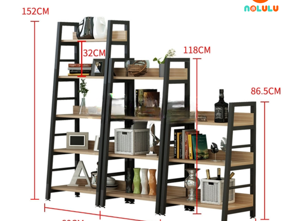 Kệ sắt trang trí hiện đại Nolulu - KS04