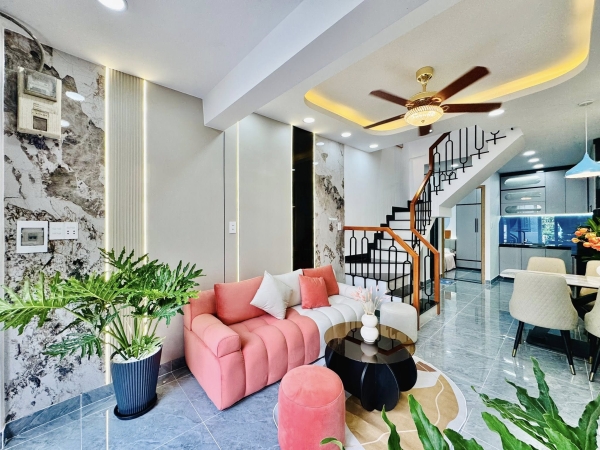 NHÀ ĐẸP BÌNH THẠNH NGAY TRỤC PHẠM VĂN ĐỒNG