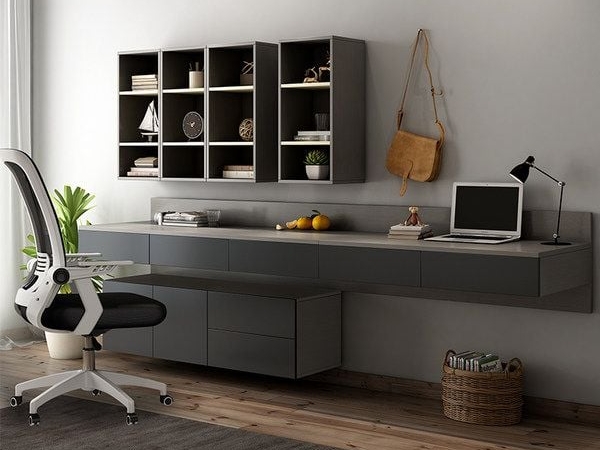 Set Bàn Làm Việc Treo Tường Phong Cách Bắc Âu BLV-105