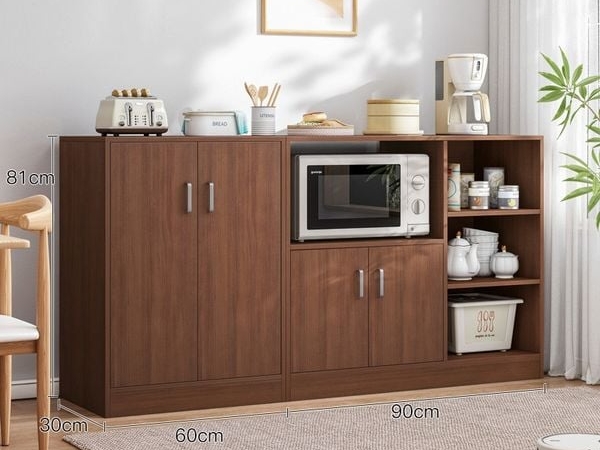 Tủ Bếp Cao Cấp Đa Năng Đựng Lò Vi Sóng, Nồi Cơm Điện K-215