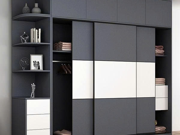 Tủ quần áo cho phòng ngủ kiểu Mỹ DTA03