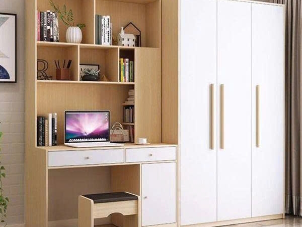 Tủ Quần Áo Kết Hợp Bàn Học/Làm Việc Z124