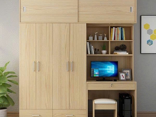 Tủ Quần Áo Kết Hợp Bàn Học/Làm Việc Z324