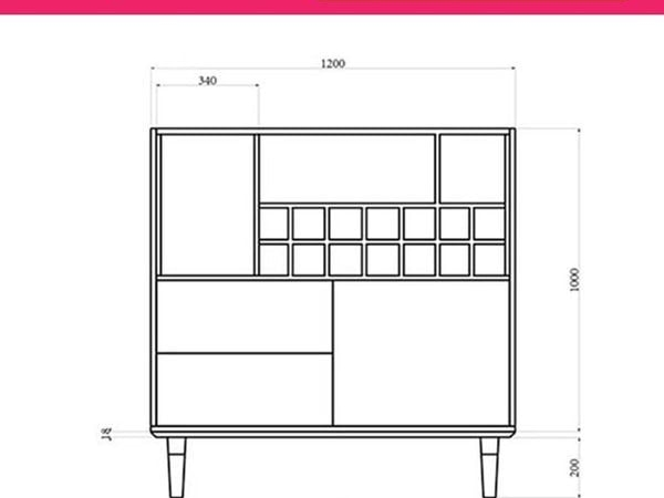 Tủ Rượu Hiện Đại Thiết Kế Tiện Dụng Aiko